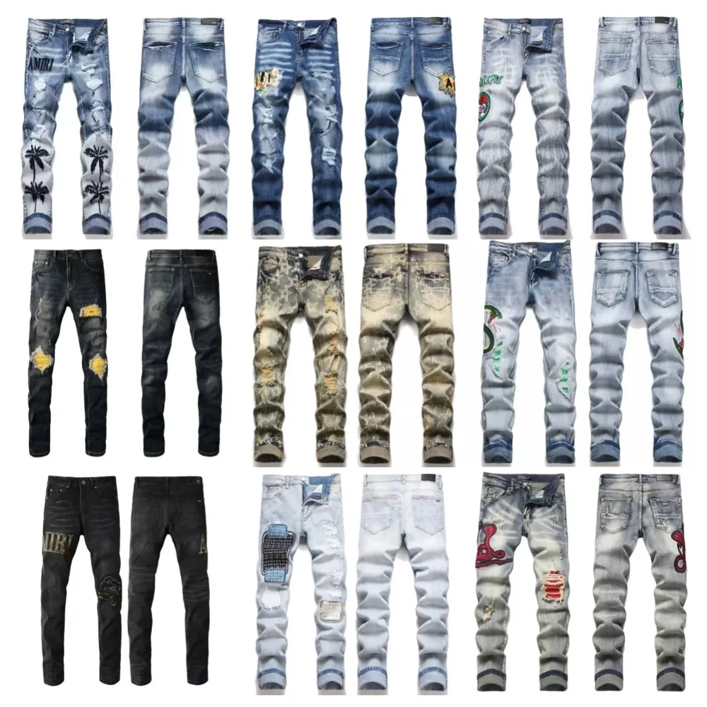 Amiri Distressed Jeans Collection