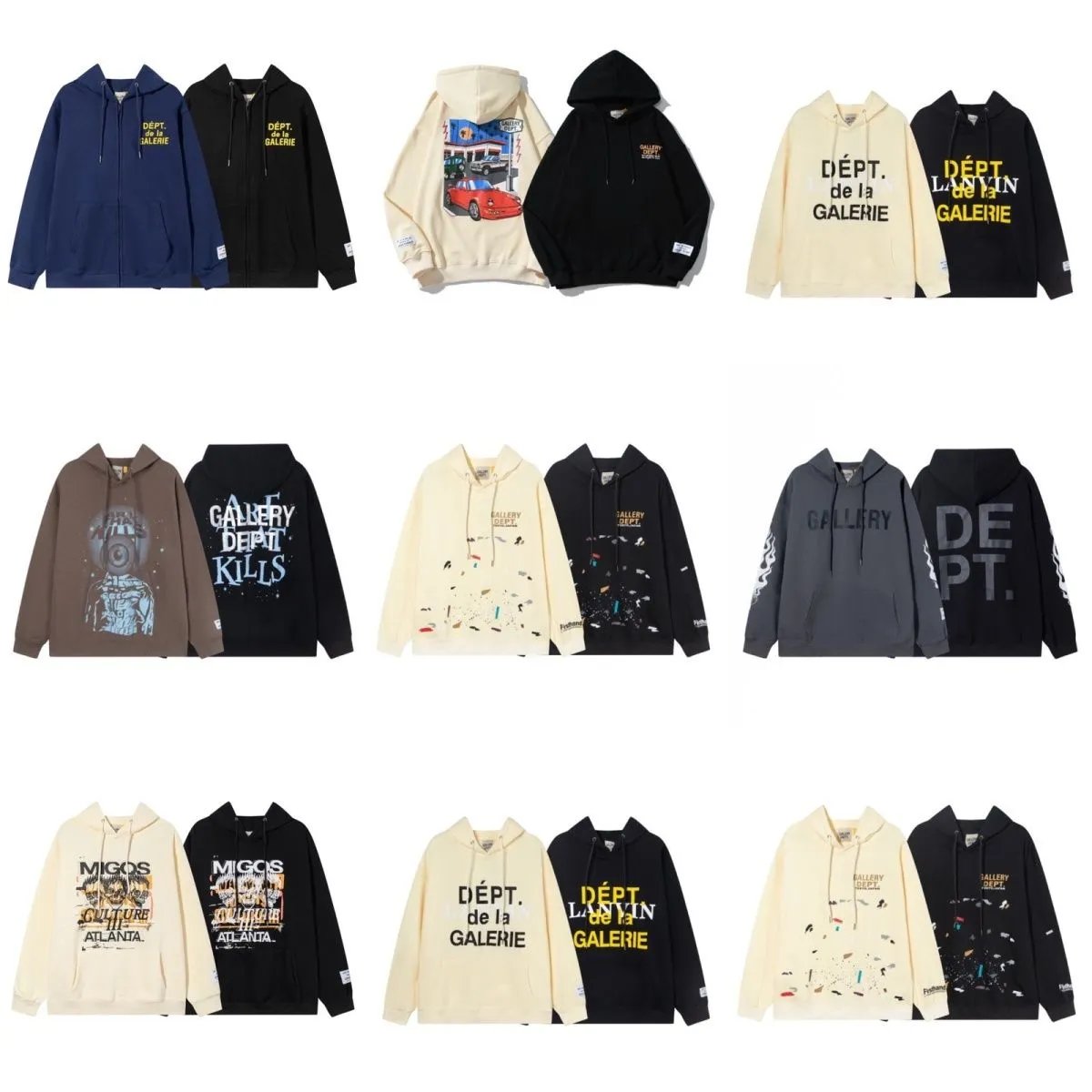 Gallery-Style Logo Hoodie
