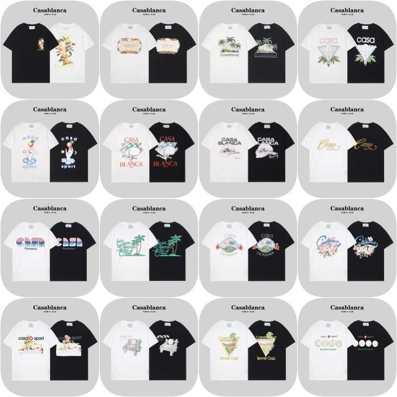 Casablanca-Style Printed Tee