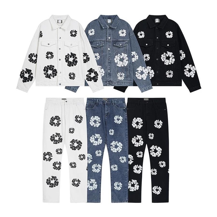 Denim Tears Style Jacket & Jeans