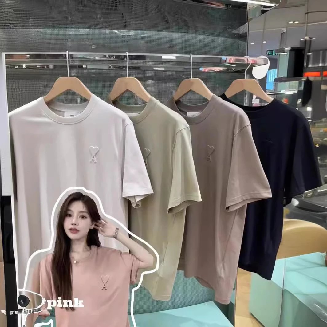 Ami-Style Heart Logo Tee