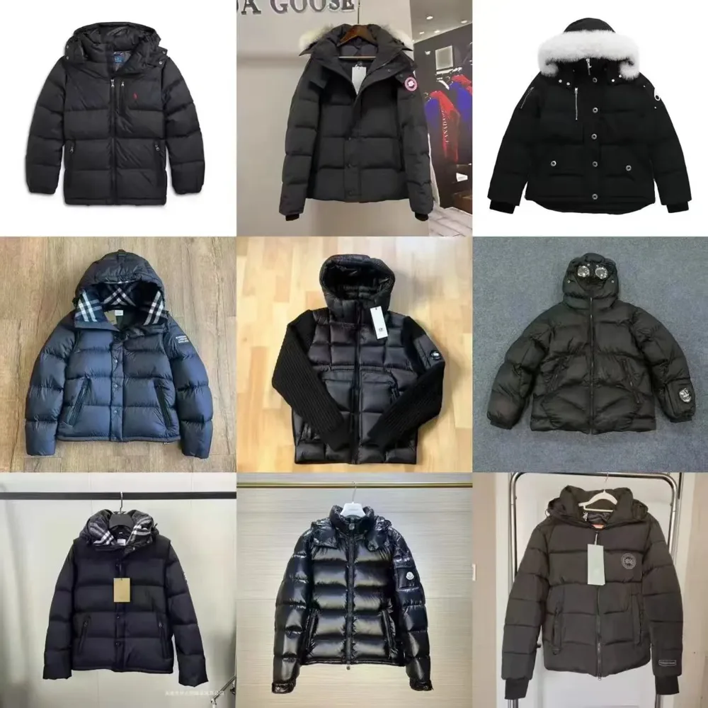 Canada Goose & Moose Knuckles-Style Down Jackets