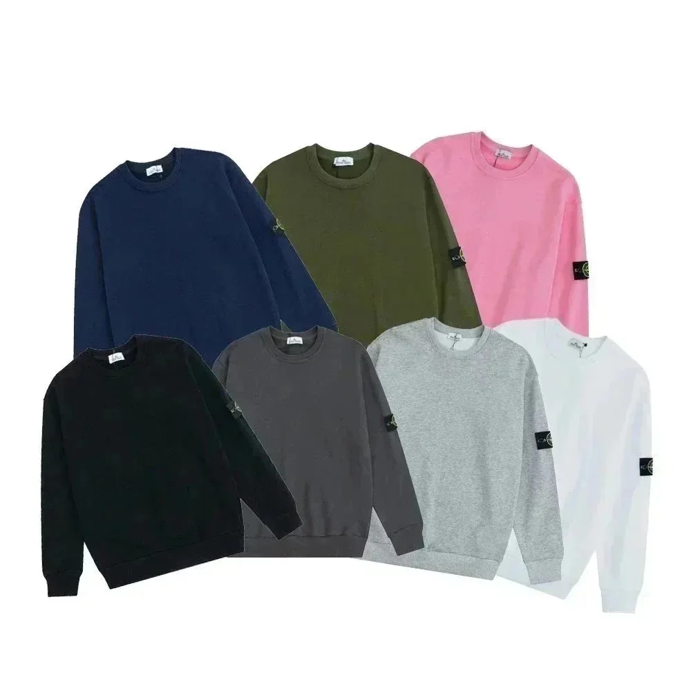 Stone Island-Style Crewneck Sweatshirt